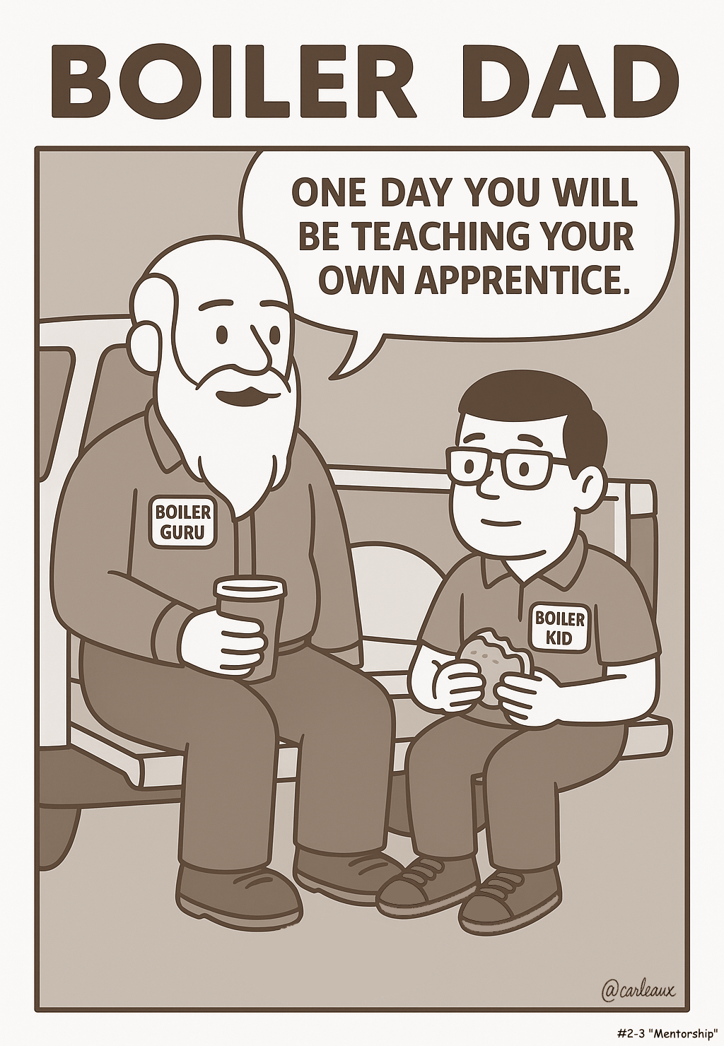 Season 2, comic 3: "Mentorship"