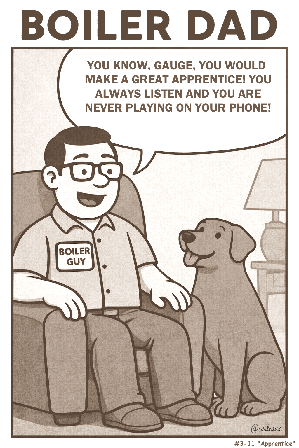 Season 3, comic 11: "Apprentice"