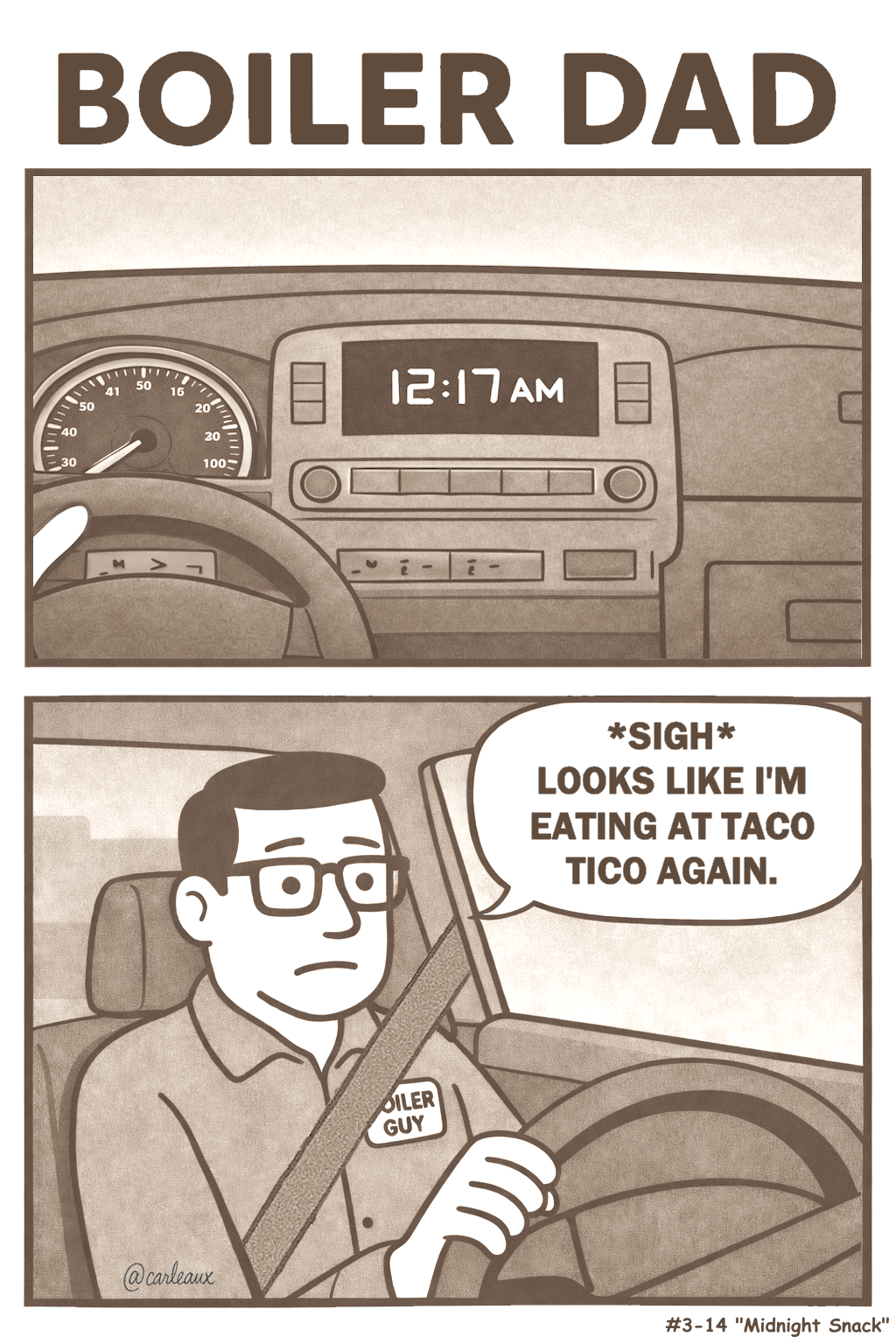 Season 3, comic 14: "Midnight Snack"