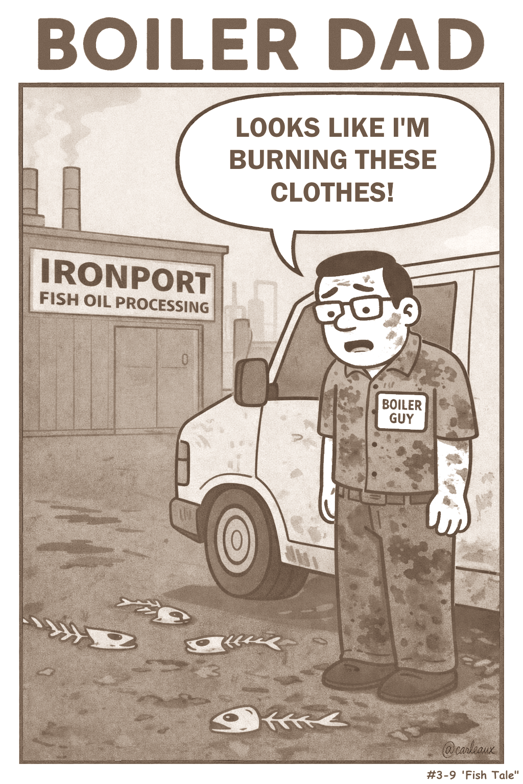 Season 3, comic 9: "Fish Tale"