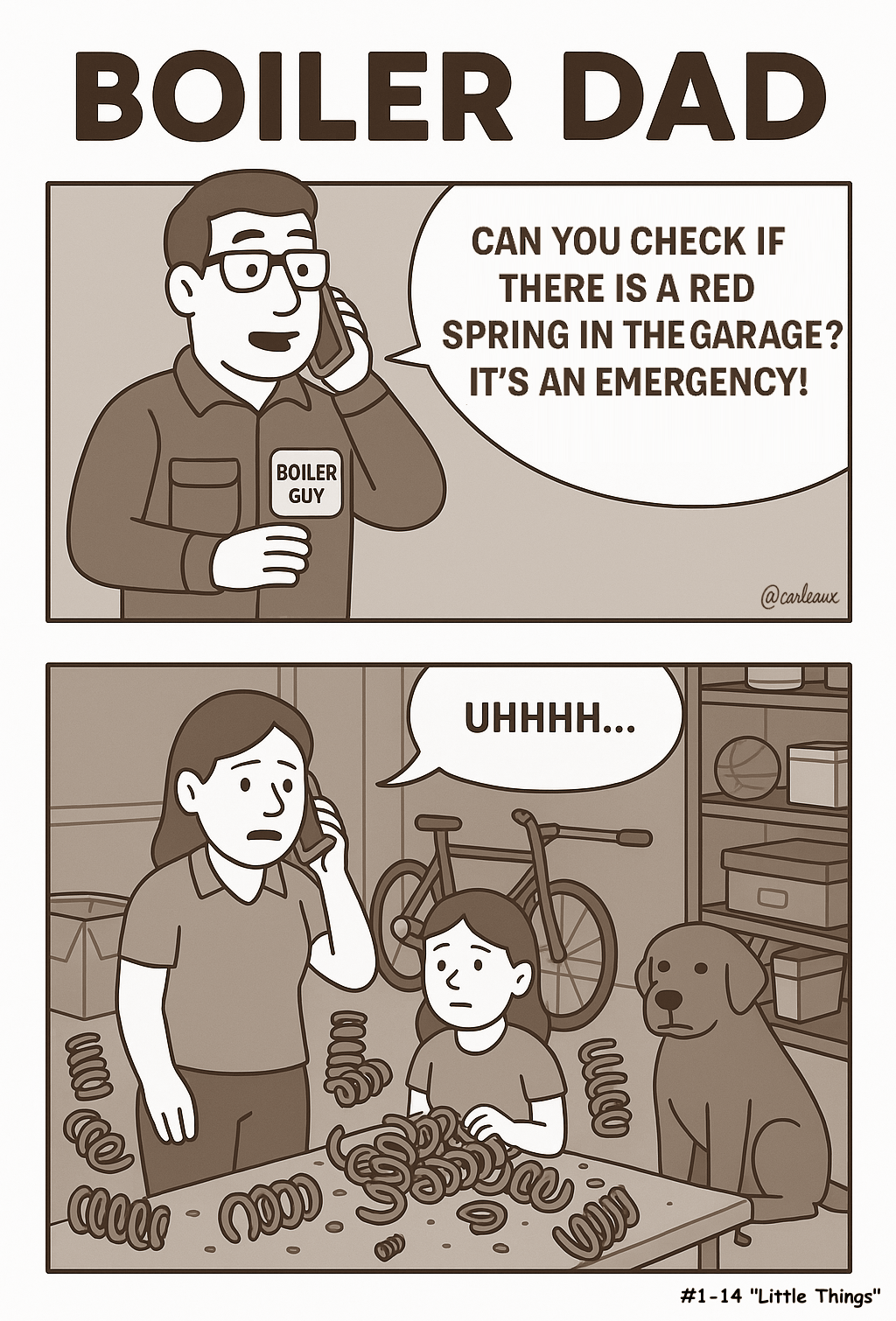 Season 1, comic 14: "Little Things"