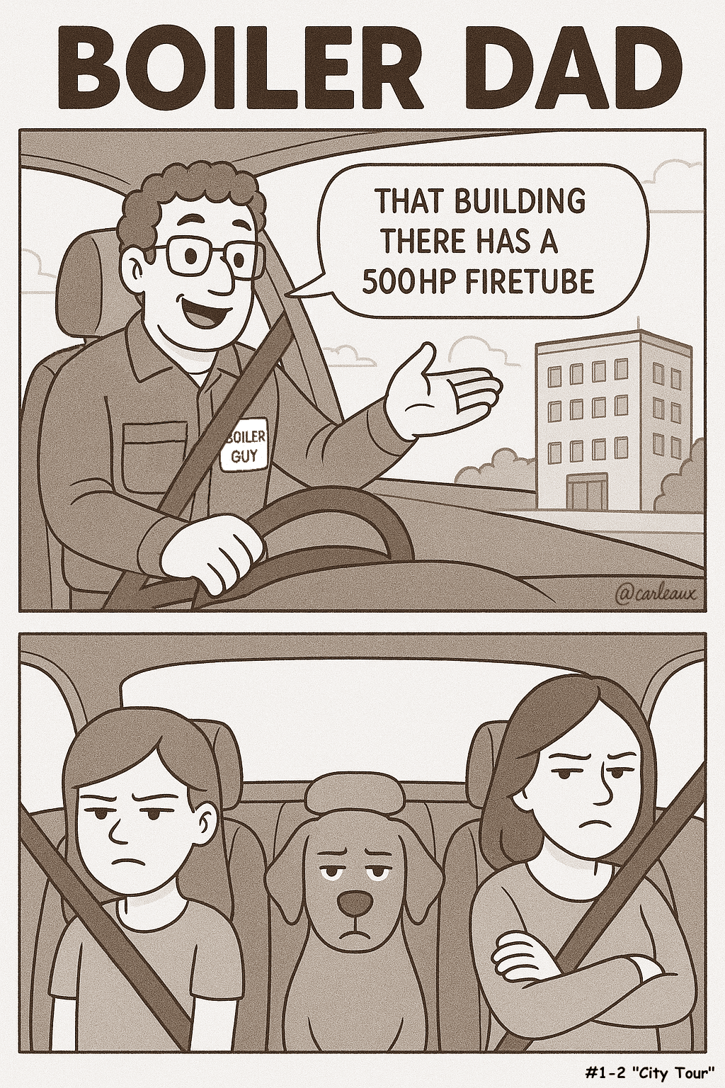 Season 1, comic 2: "City Tour"