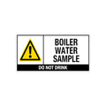Boiler Water Sample DO NOT DRINK bumper sticker