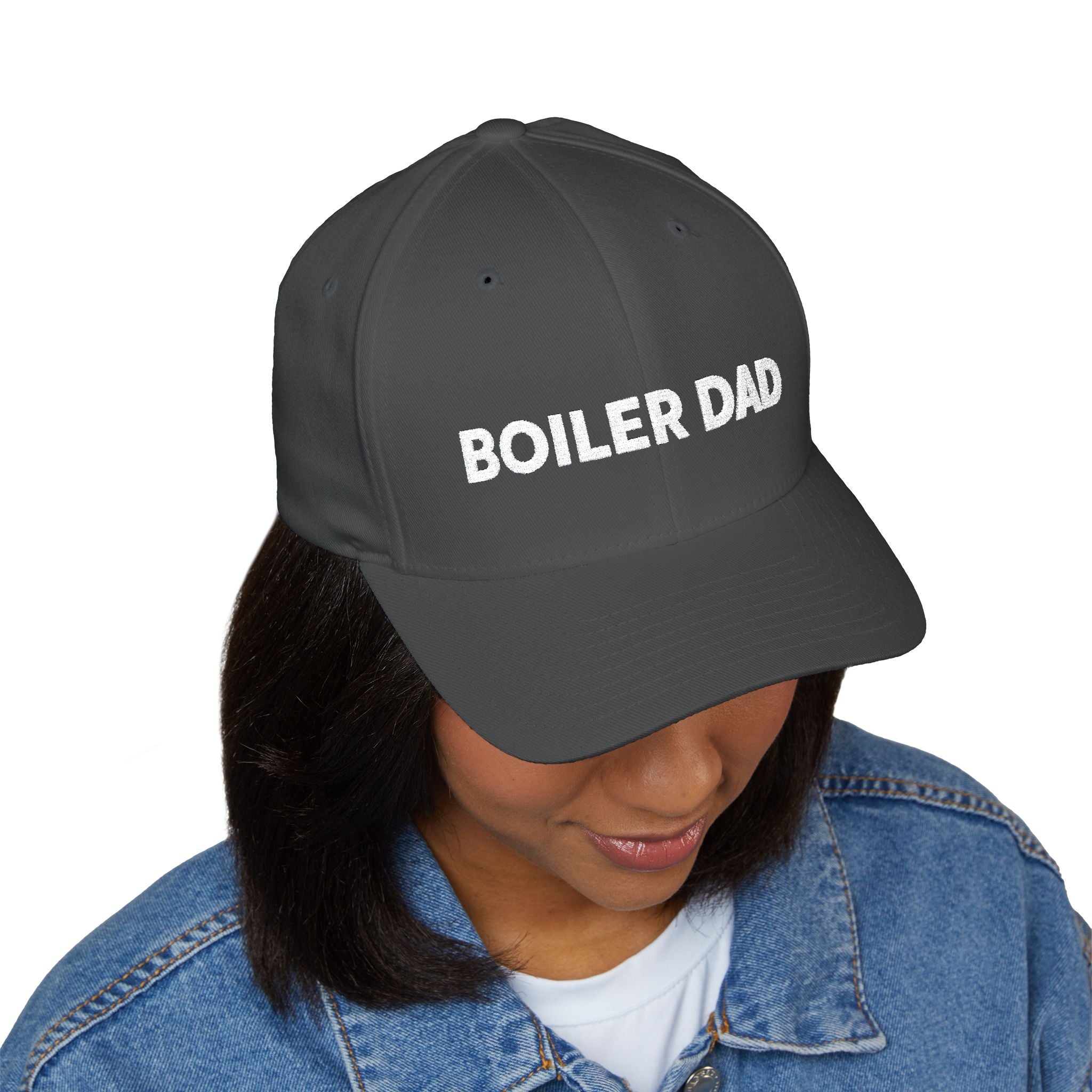 Boiler Dad Embroidered Cap Flex-fit
