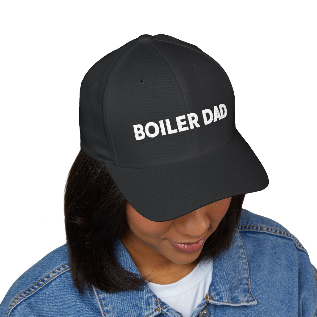 Boiler Dad Embroidered Cap Flex-fit
