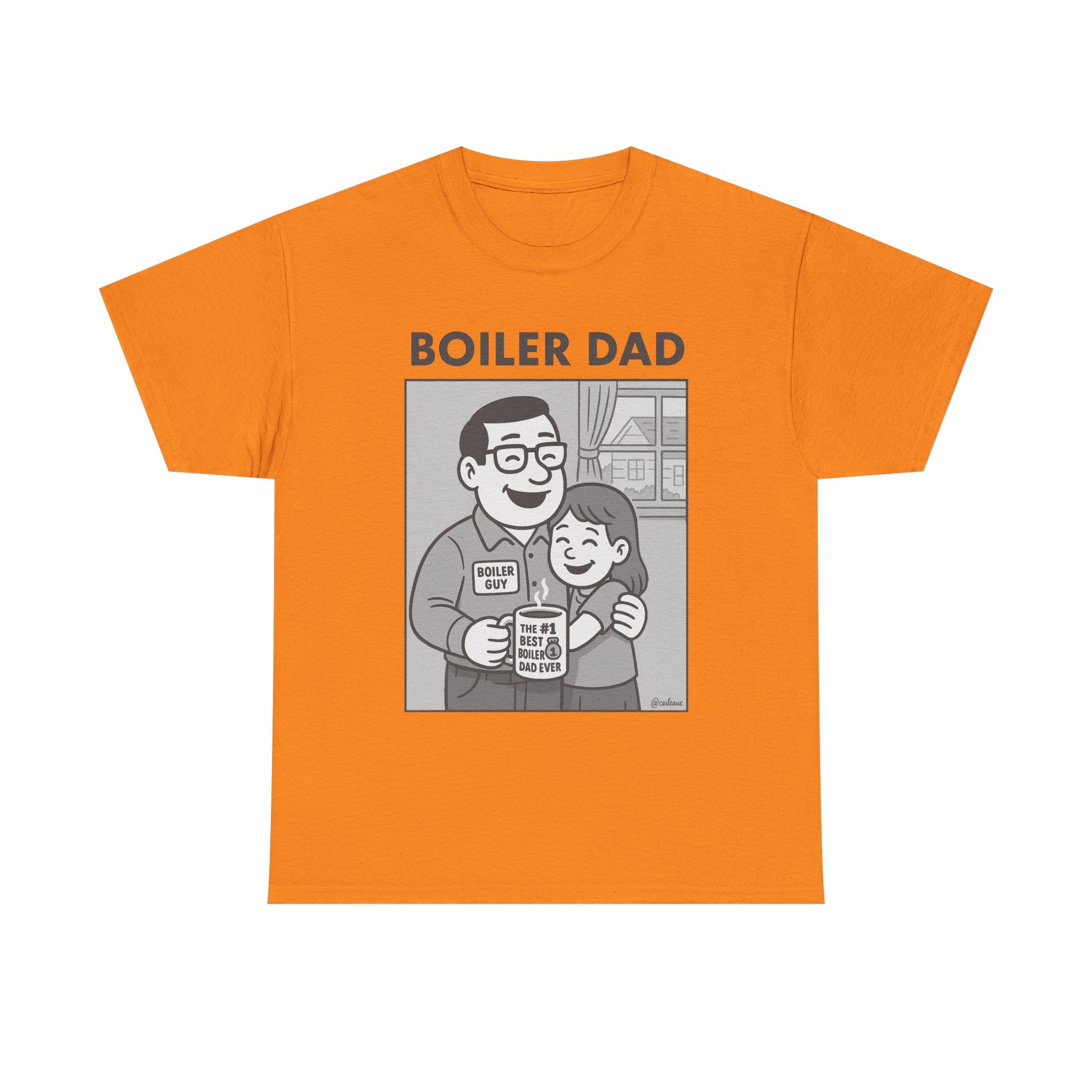 BOILER DAD w/Daughter Unisex Short Sleeve Tee