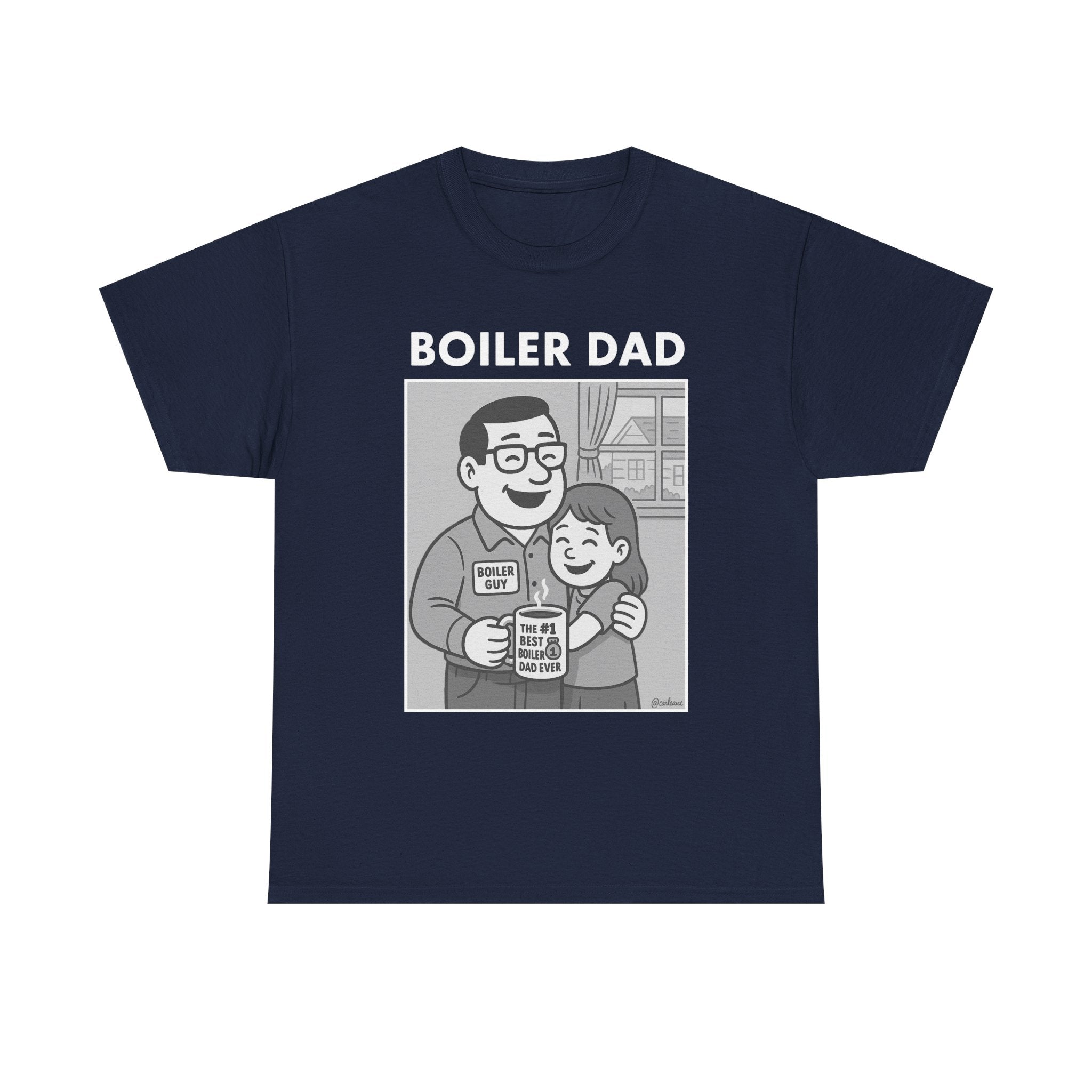 BOILER DAD w/Daughter Unisex Short Sleeve Tee