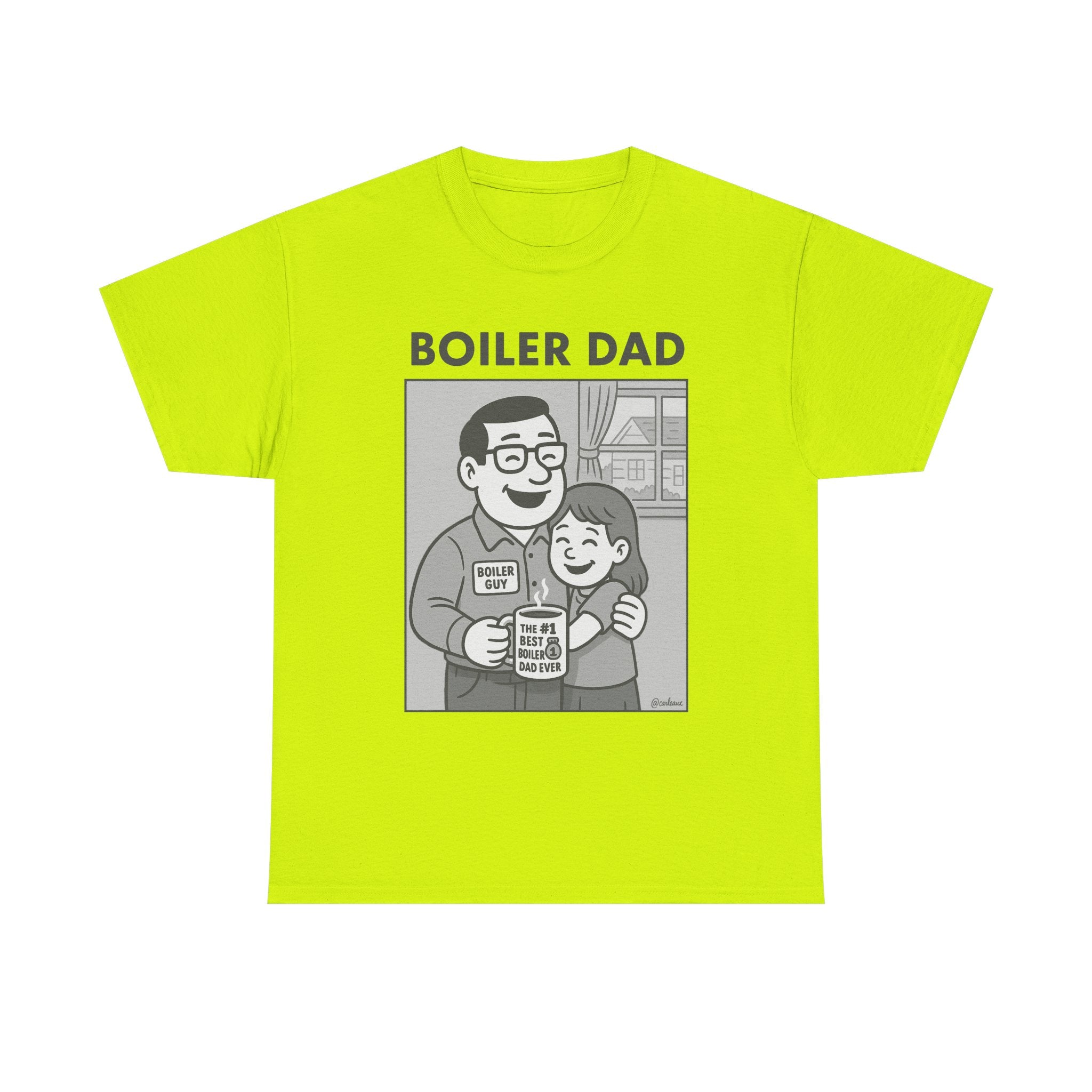 BOILER DAD w/Daughter Unisex Short Sleeve Tee