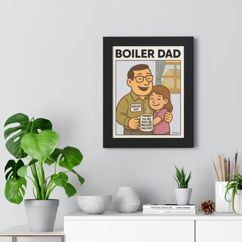 BOILER DAD "Daughter" framed print 11x14