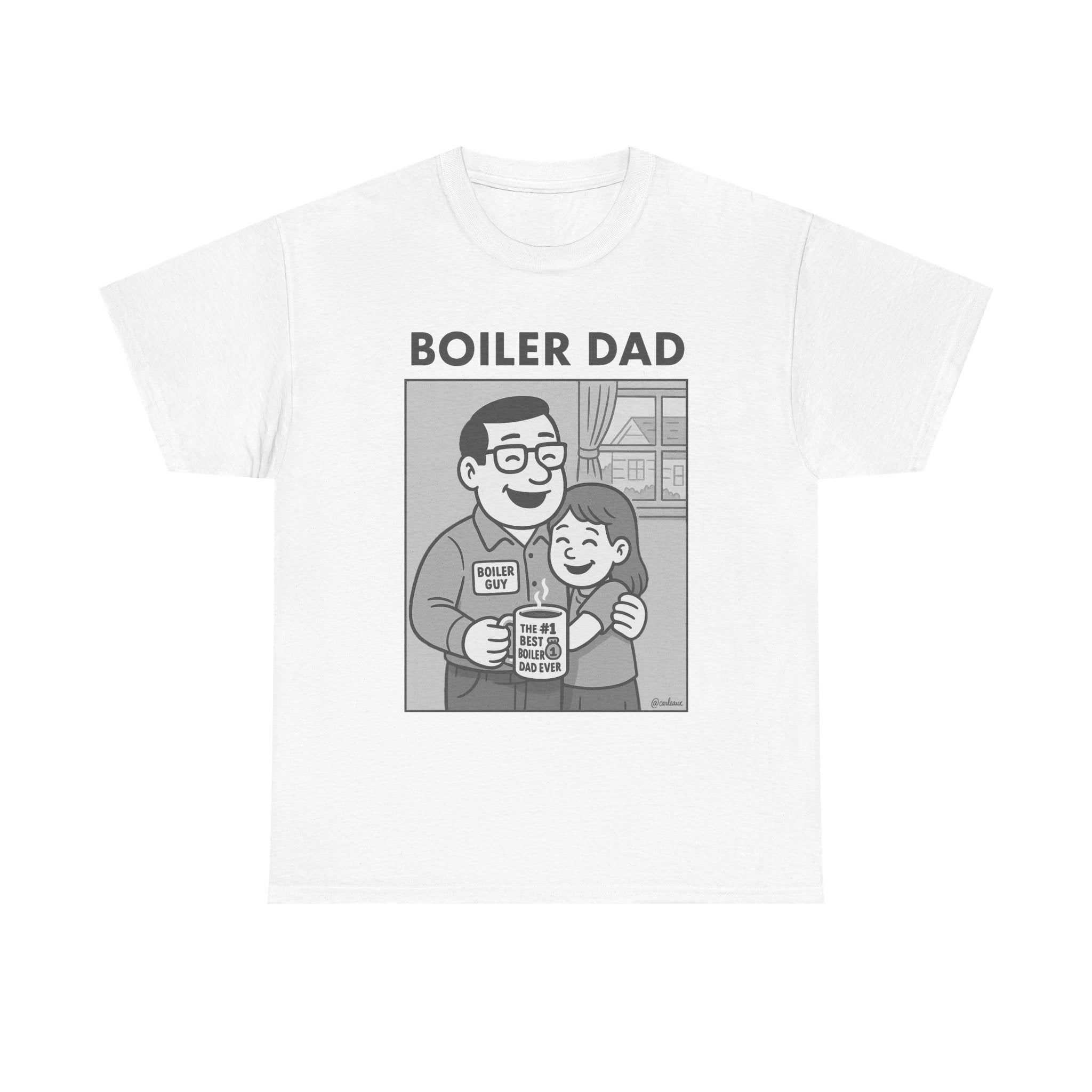 BOILER DAD w/Daughter Unisex Short Sleeve Tee