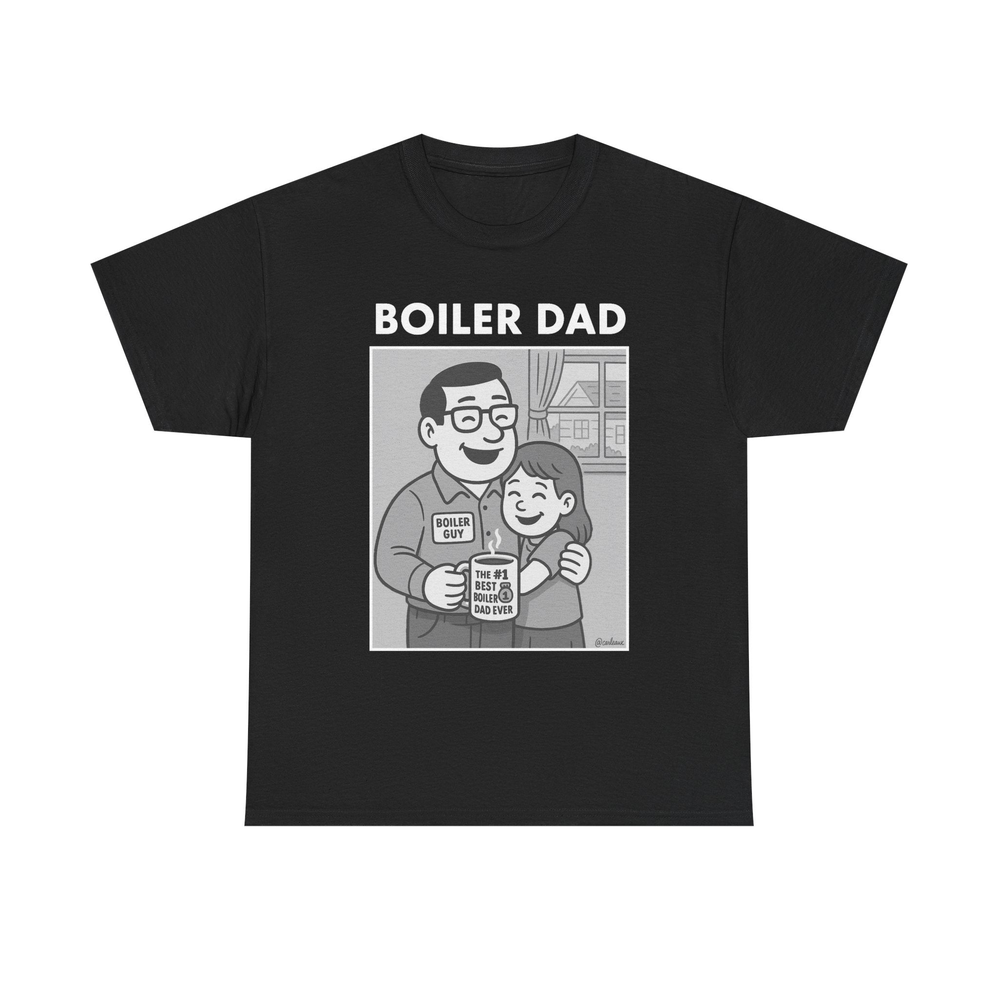 BOILER DAD w/Daughter Unisex Short Sleeve Tee
