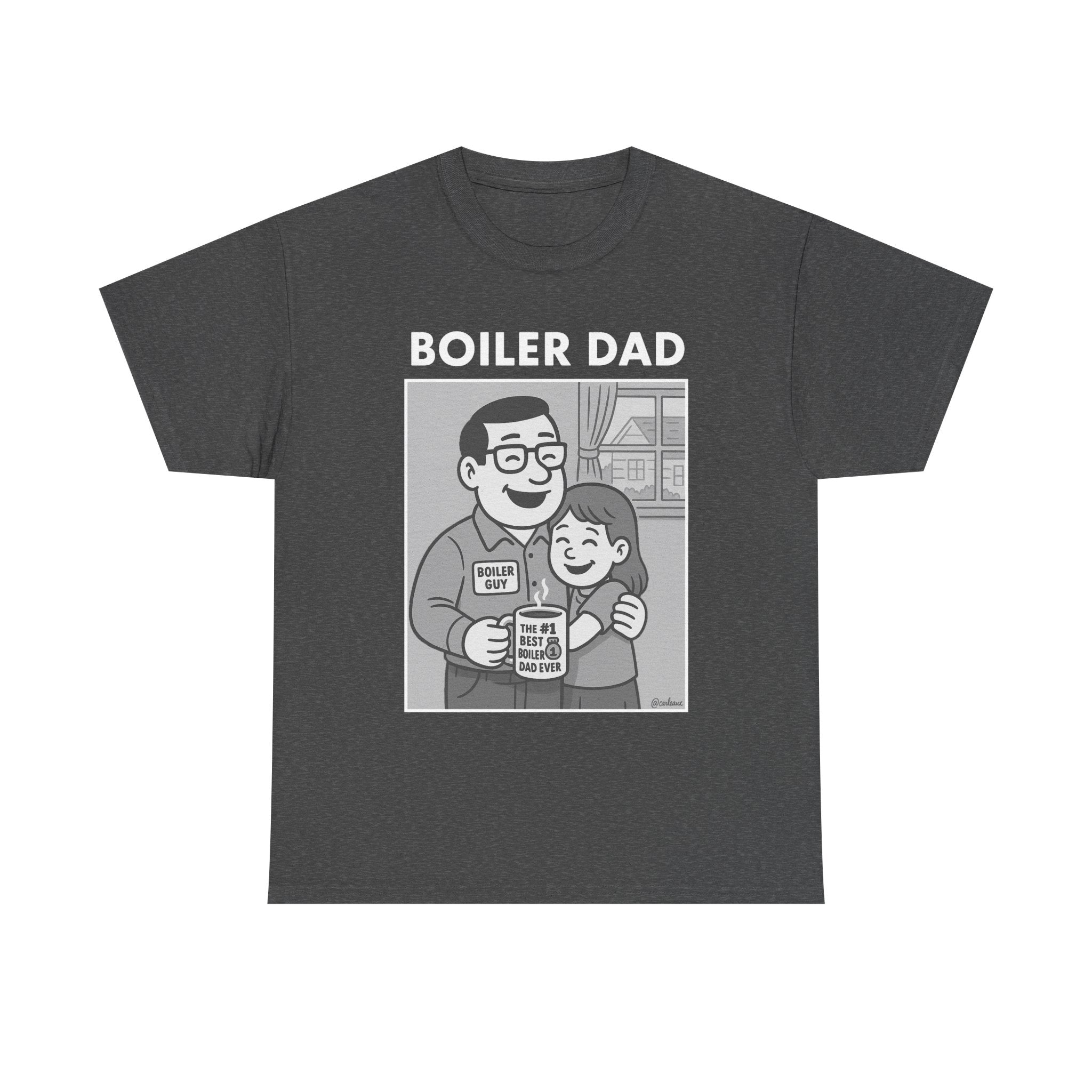 BOILER DAD w/Daughter Unisex Short Sleeve Tee