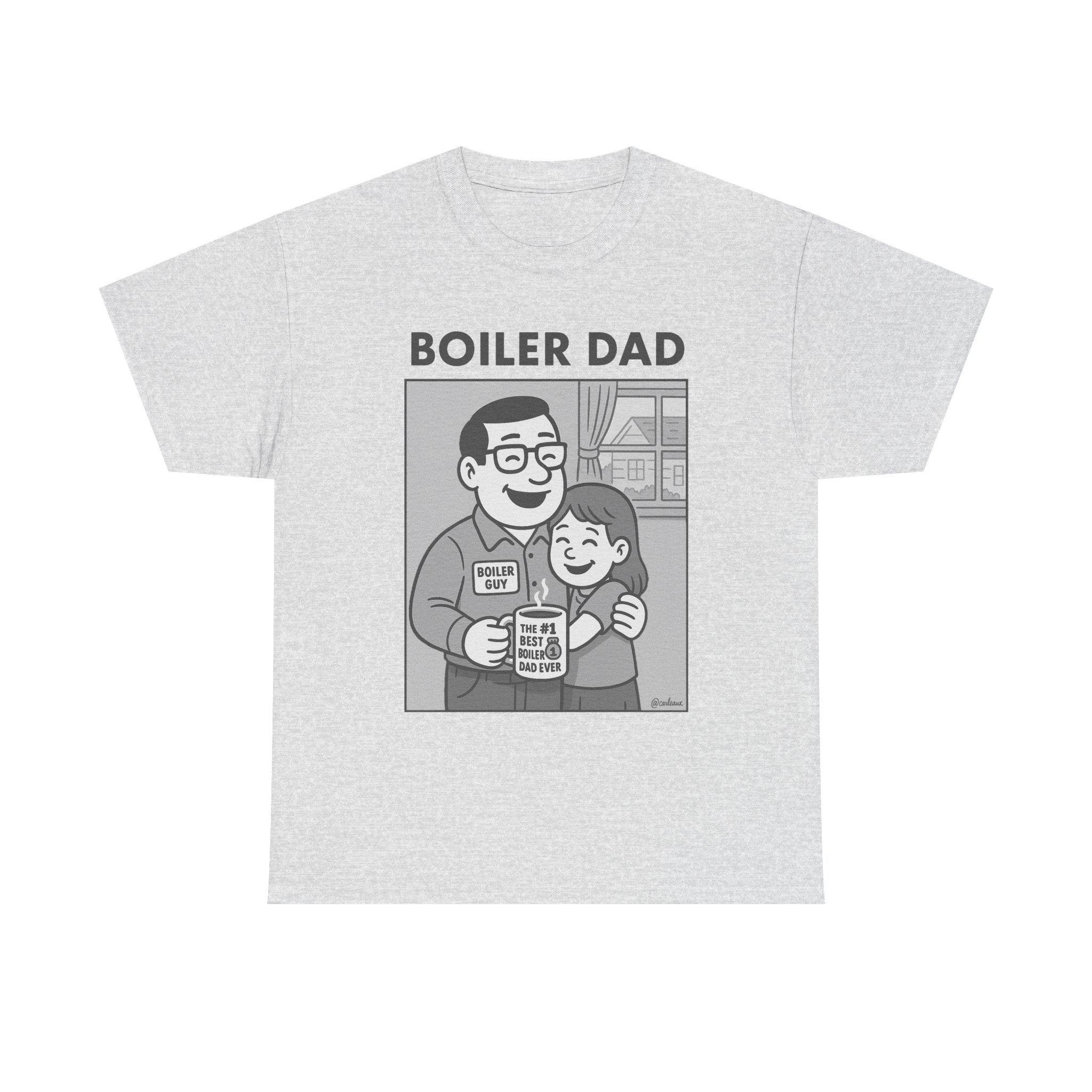 BOILER DAD w/Daughter Unisex Short Sleeve Tee