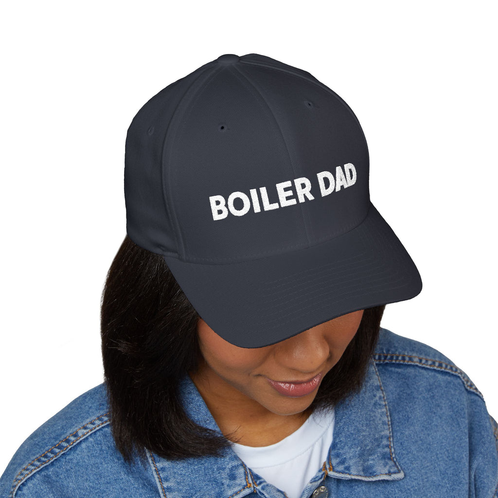 Boiler Dad Embroidered Cap Flex-fit