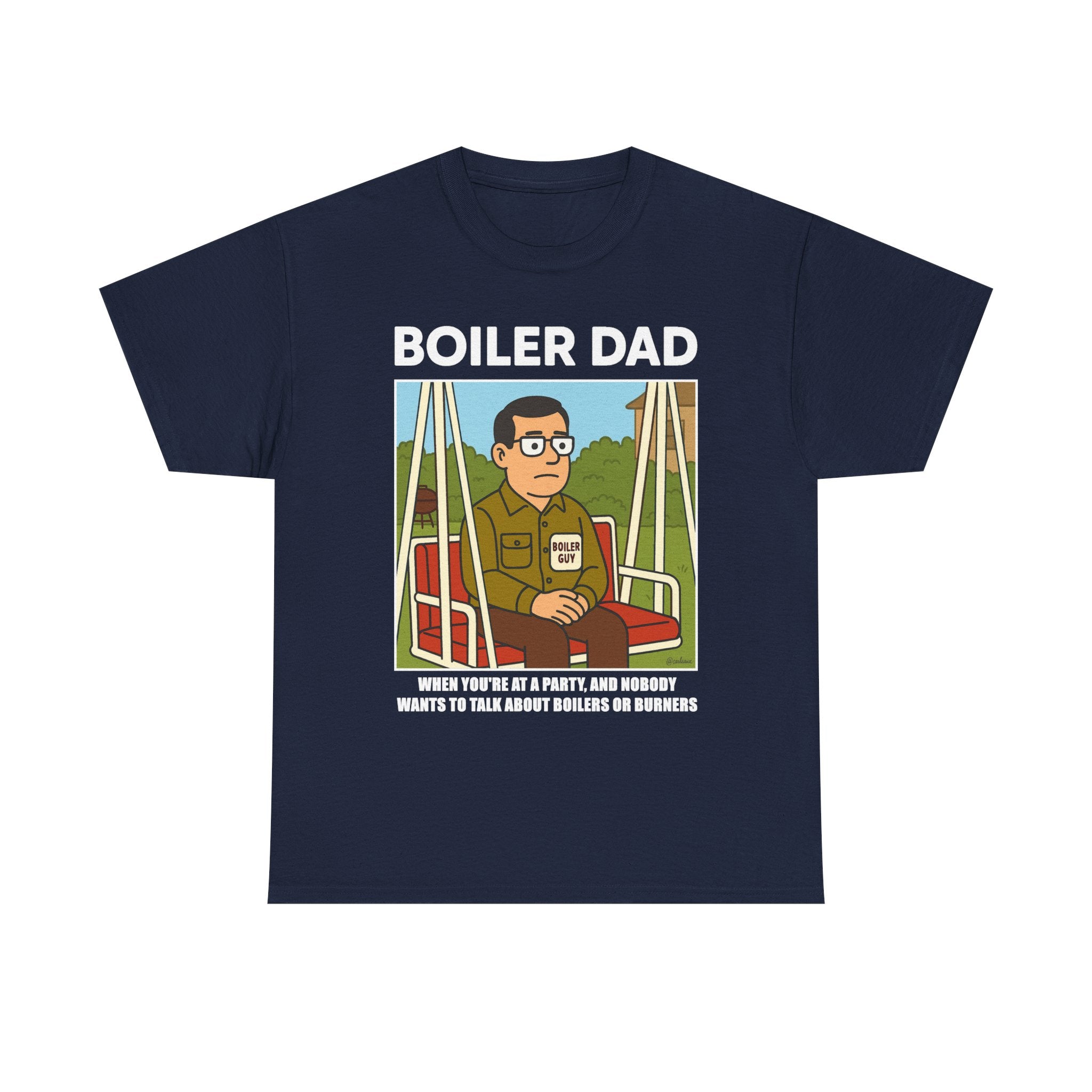 BOILER DAD Color-Series "Sad Party" Unisex Short Sleeve Tee