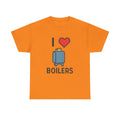 I Love Boilers Unisex Short Sleeve Tee